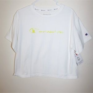 • NWT Champion Women’s Cropped Tee